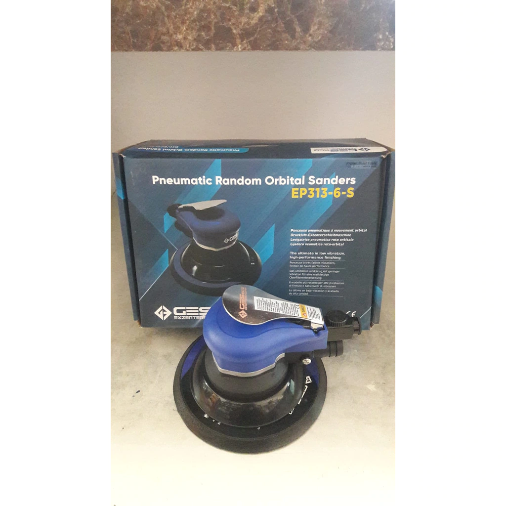 GES-3136SV GES ECO Havalı Zımpara Makinesi/Self-Vakum
